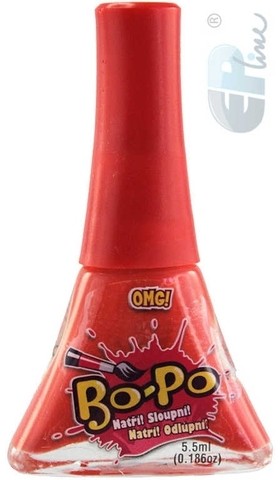 EP line BO-PO Lak na nehty dětský červený OMG! 5,5ml