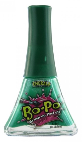 EP Line BO-PO Lak na nehty dětský zelený slupovací Emerald 5,5ml